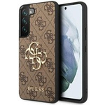 Husacase Guess GUHCS23S4GMGBR S23 S911 maro/maro maro tare 4G Big Metal Logo Case