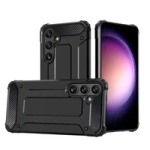 Husa Hybrid Armor pentru husa hibrid blindata Samsung Galaxy S24 FE - neagra