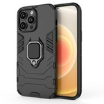 Husa Armor Husa iPhone Suport MagRing To 14 Pro Armoured Cover netic Ring negru Case