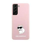 Husa Husa Karl Lagerfeld Silicone Nft Choupette - Samsung Galaxy S23 Plus (roz) Case