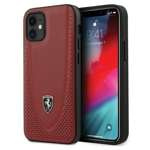 Case FERRARI Apple iPhone 12 Mini 5,4 Off Track Perforated FEOGOHCP12SRE Red Hardcase