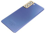 Capacul bateriei SAMSUNG Galaxy S21 Albastru Phantom Violet Grad B