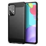 Carbon Case flexibil husa capac flexibil Samsung Galaxy A72 4G negru