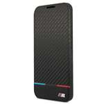 Husa BMW Samsung Galaxy S22 Plus Bookcase M Collection Case Neagra