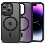 Husa Tech-protect Magmat MagSafe iPhone 15 Pro MATTE Negru Case