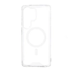Husă de colț transparentă cu MagSafe pentru Samsung Galaxy S25 Edge - transparentă