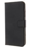 Husa Apple iPhone  X X XS Slim Wallet cu clapetă închidere magnet negru piele ecologică Xqisit