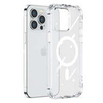 Mag mag husa iPhone MagSafeJoyroom netic Defender netic la 14 Plus carcasă blindată cu cârlige suport transparent (compatibil cu )