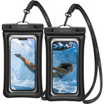 Husa Spigen A610 Universal Waterproof WATERPROOF FLOAT Case 2-PACK BLACK