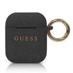 Husa GUESS Apple AirPods AirPods Silicon Cover Black Case