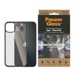 HusaCase iPhone PanzerGlass Clear 14 Plus 6.7" Antibacterial negru/negru 0407