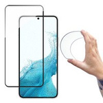 Wozinsky Full Cover Flexi Nano Glass Folia Sticlă Szkło hartowane cu cadru pentru Samsung Galaxy S22 + (S22 Plus) Transparent