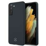 Husa MERCEDES MERCEDES Samsung Galaxy S21 Linia de silicon MEHCS21SSILNA Albastru Hardcase