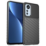 Case husanou Tunet Xiaomi 12 Lite siliko blindat negru de acoperire armată