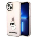Husa Karl Lagerfeld iPhone 14 Plus 6.7" roz/roz tarecase Ikonik Choupette