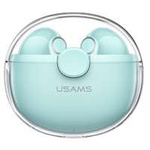 USAMS Casti Bluetooth 5.1 TWS seria BU fără fir verde/verde BHUBU03