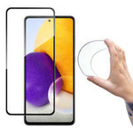 Wozinsky Acoperire completă Flexi Nano film de sticlă de sticlă temperată cu rama Samsung Galaxy A72 4G negru