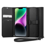 Husa Spigen Wallet S iPhone 14 negru Case